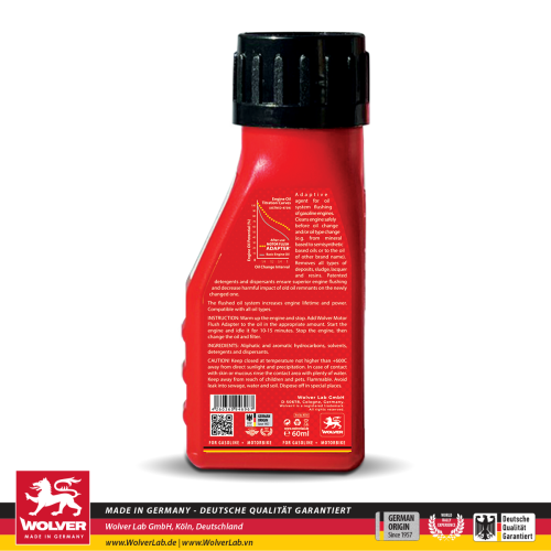 Wolver Motor Flush Adapter 60ml